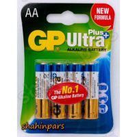 باطری قلمی جی پی الکلاین 4 عددی + GP ULTRA PLUS